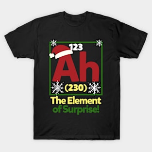 Chemistry element Christmas T-Shirt